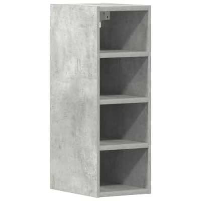Afbeelding van vidaXL Hangkast 20x29,5x60 cm bewerkt hout betongrijs