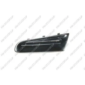 Afbeelding van PRASCO Premium RN3252004 Grille Auto Links Bovenste deel Zwart RENAULT: CLIO 3
