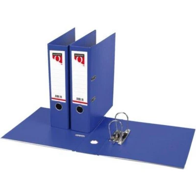 Afbeelding van Ordner Quantore A4 80mm PP blauw