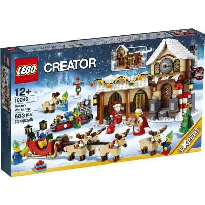 Afbeelding van LEGO Creator Expert Werkplaats van de Kerstman 10245
