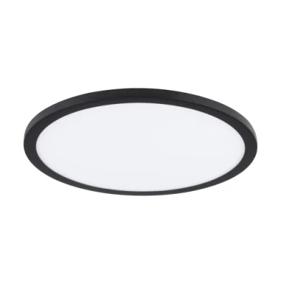 Afbeelding van EGLO Fueva Flex inbouwlamp LED Zwart 22.5cm 3000K flexibele montage