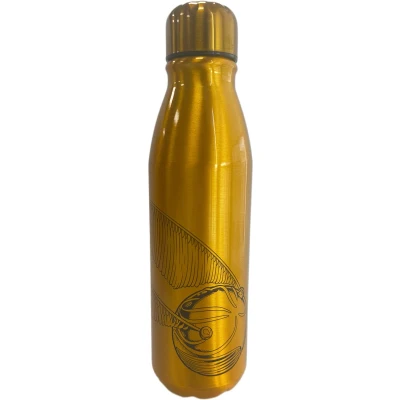Afbeelding van Harry Potter Gouden Snaai Metalen Waterfles 500ml