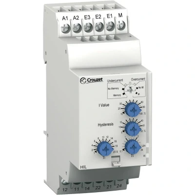 Afbeelding van Crouzet HIL Bewakingsrelais 24, 24 240, 240 V/DC, V/AC 2x wisselcontact 1 stuk(s)
