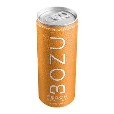 Afbeelding van Bozu Hard Iced Tea Peach 12x25cl