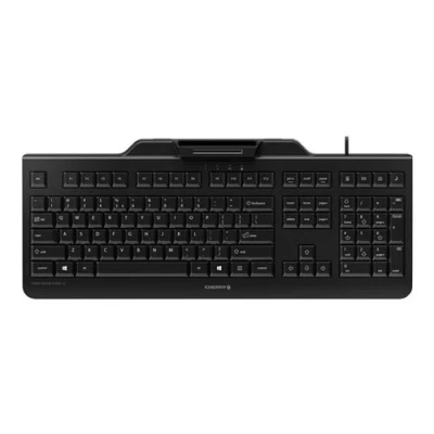 Afbeelding van CHERRY JK A0400EU 2 toetsenbord USB QWERTZ Amerikaans Engels Zwart