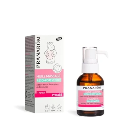 Afbeelding van Pranarôm PranaBB Organic Belly Comfort Massage Oil 30 ml