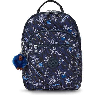 Afbeelding van Kipling Seoul S Schooltas voor kinderen, Maat: One Size, Surf sea print