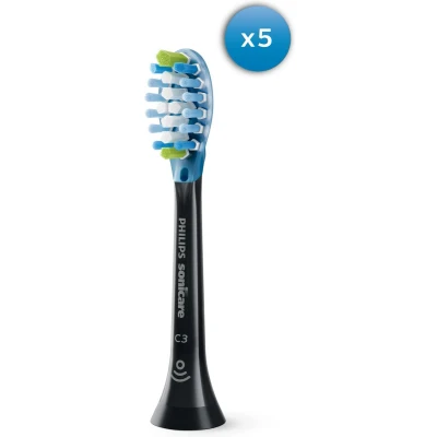 Afbeelding van Philips Sonicare Plaque Defence HX9045/33 Zwart (5 stuks)
