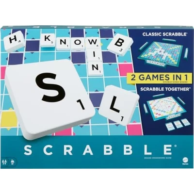 Afbeelding van Mattel Games HWD43 Scrabble 2 in 1 Engelse versie