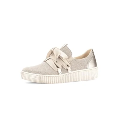 Afbeelding van Gabor dames sneaker metallic