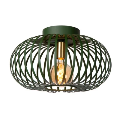 Afbeelding van Lucide MANUELA Plafonnière Ø 40 cm 1xE27 Groen