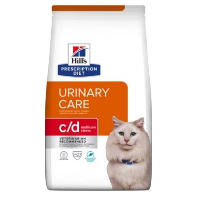 Afbeelding van Hill&#039;s Prescription Diet c/d Multicare Stress Urinary Care Kattenvoer met Zeevis DATUMVOORDEEL: 1,5KG