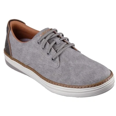 Image de Skechers Chaussures décontractées Hyland Ratner pour homme, Toile taupe., 43 EU