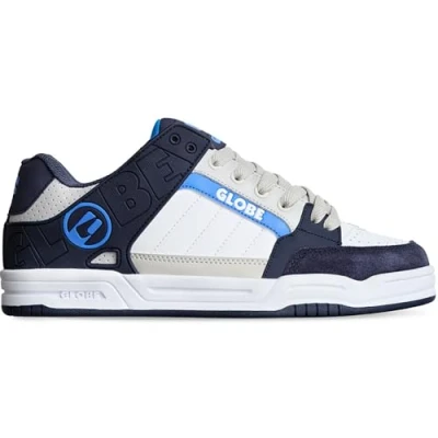 Afbeelding van Globe TILT Skateschoenen, Heren, Maat: 41, Blue heaven/white Leer/ synthetisch