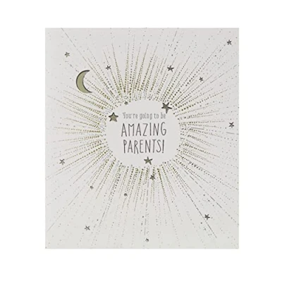 Afbeelding van UK Greetings Kaart voor aanstaande ouders hem/haar/vriend sterrenmotief