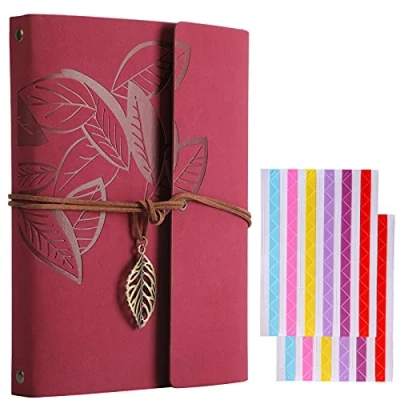 Afbeelding van ZEEYUAN fotoalbum, scrapbooking, zacht album, doe het zelf, leer, 60 zwarte pagina&#039;s, familie, gastenboek, bruiloft, speciaal Kerstmis, Valentijnsdag, verjaardagscadeaus, uniek cadeau