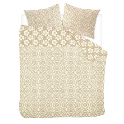 Afbeelding van Ivorlyn Ripon Dekbedovertrek Tweepersoons 200x200/220 cm Sand