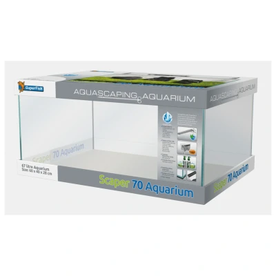 Afbeelding van Superfish Scaper 70 Aquaria 60x40x28 cm Transparant