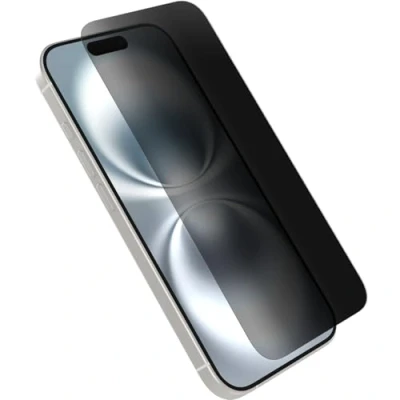 Image de OtterBox Premium Pro Protection d&#039;écran pour téléphone portable verre avec filtre de confidentialité clair Apple iPhone 16