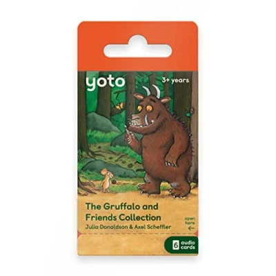 Afbeelding van YOTO Gruffalo &amp; Friends collectie van Julia Donaldson 6 Audiobook kaarten voor kinderen gebruik met Player Mini All in 1 audiospeler, leuke educatieve schermvrije luisterervaring
