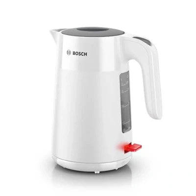 Image de Bouilloire électrique 1.7l 2400w blanc Bosch TWK2M161