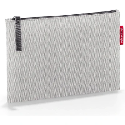 Afbeelding van reisenthel case 1 universele kleine organizer voor cosmetica of handtas items, Grijs visgraat