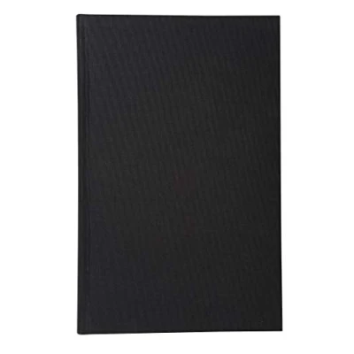 Afbeelding van Exacompta 7539D register 1 afmetingen 35 x 22,5 cm bedrukt, geruit 5 kleine ruitjes 90 g 300 genummerde pagina&#039;s hardcover van zwart zeildoek