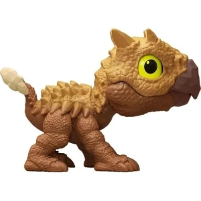 Afbeelding van Jurassic World MIGHTY LITTLE BITERS Ankylosaurus, 4 jaar, Meerkleurig