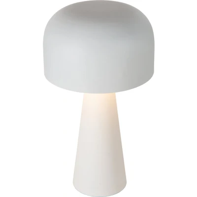Afbeelding van Atmooz Mush Tafellamp Wit Paddenstoel Mushroom 25 x 45 cm Metaal