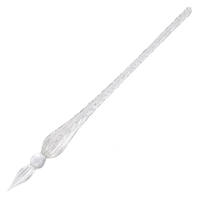 Afbeelding van Clairefontaine Rhodia Jacques Herbin 21401T glazen veer, rond, 18 cm, transparant