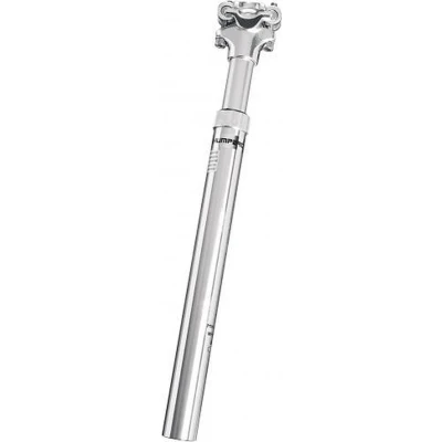 Afbeelding van Telescopische verende zadelpen Ergotec SP 5.0 ø27.2mm / 350 mm zilver