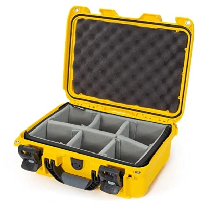 Afbeelding van Nanuk 915 Case w/padded divider Yellow
