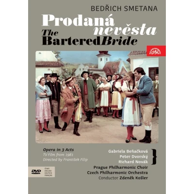 Afbeelding van Czech Philharmonic Orchestra, Zdenek Košler Smetana: The Bartered Bride. Opera In 3 Acts (DVD)