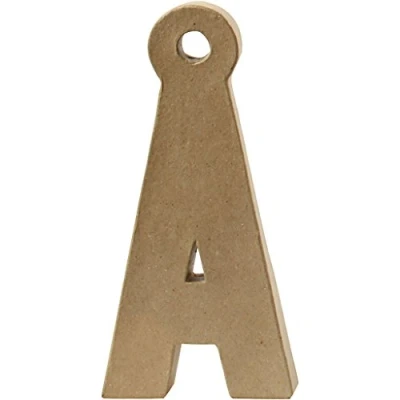 Afbeelding van Creotime Papier mâché Letter Å 25 Cm