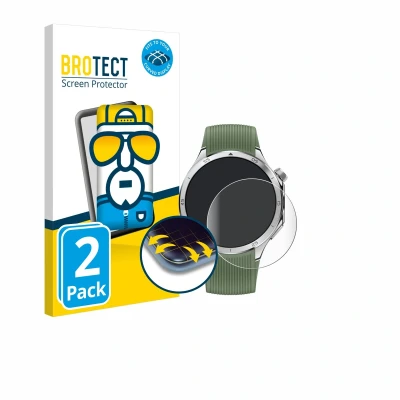 Afbeelding van BROTECT Fullscreen Schutzfolie Displayschutz Folie Klar Transparent, Smartwatch beschermfolie, Transparant