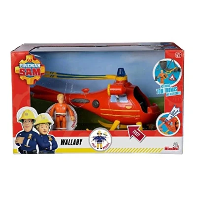 Afbeelding van Simba Brandweerman Sam Wallaby Speelset + Licht En Geluid