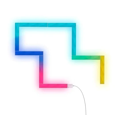 Afbeelding van Trust GXT905 VYBZ RGB Licht balken 9 lampen met App &amp; Afstandsbediening Led lamp Wandlamp binnen Game Verlichting Amazon Alexa Google Assistant