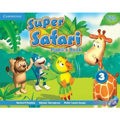 Afbeelding van Super Safari Level 3 Pupil&#039;s Book with DVD ROM