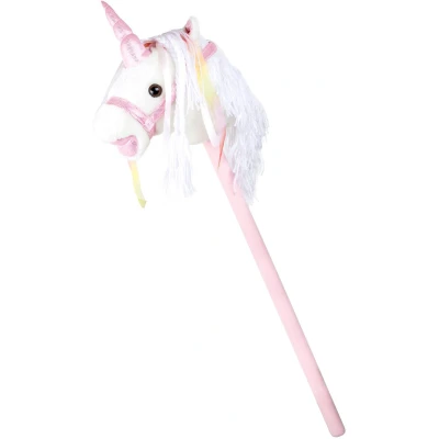 Afbeelding van Small Foot Houten Stokpaard Eenhoorn, 90cm