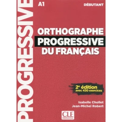 Image de Orthographe progressive débutant + CD 2e édition Nouvelle couverture