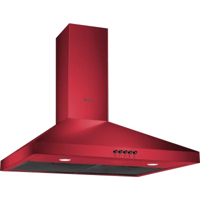 Afbeelding van Wiggo WE E543R(RB) Wandschouw Afzuigkap 50cm Rood