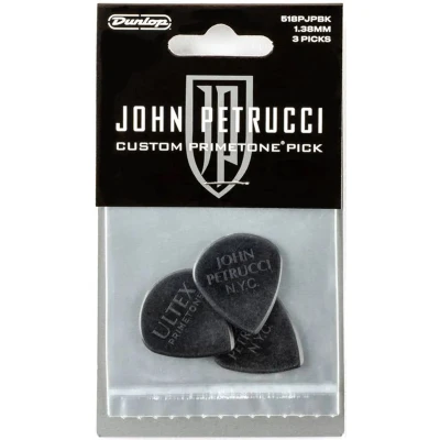 Afbeelding van Jim Dunlop John Petrucci Plectrum Primetone Jazz III Zwart 1.38 mm