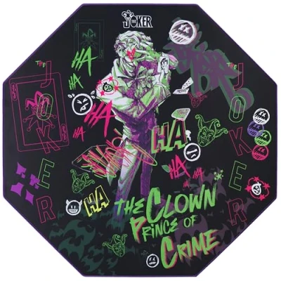 Afbeelding van DC Comics Joker Antislip vloermat voor gamestoelen en bureaustoelen, 11,9 x m