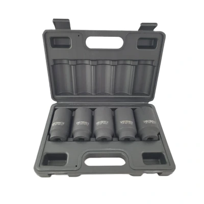 Afbeelding van 1/2&#039;&#039; Krachtdoppen set lang 12 kant / 5 delig