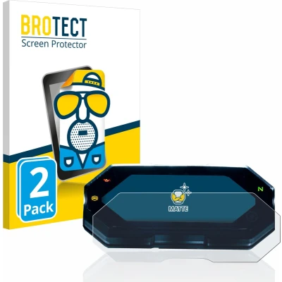 Afbeelding van BROTECT Screenprotector voor Yamaha MT 07 2021 Folie Beschermfolie matte (2 Stuks)