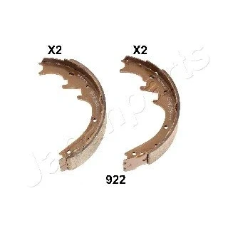 Afbeelding van JAPANPARTS GF 922AF Remschoenen 254mm 46mm