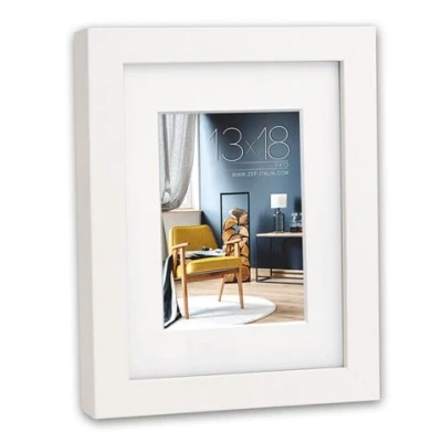 Afbeelding van ZEP Houten Fotolijst Niki White voor foto formaat 20x30 of 30x40 V5934W