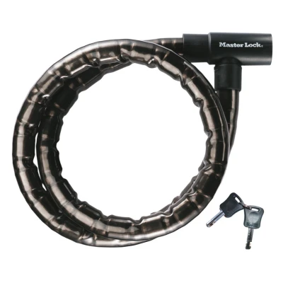 Afbeelding van MasterLock Kabelslot gewapend staal 1,2m met vinyl coating