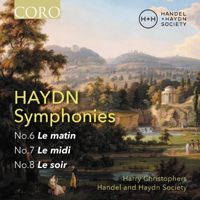 Afbeelding van Handel And Haydn Society Harry Christophers Symphonies 6, 7 &amp; 8 (CD)
