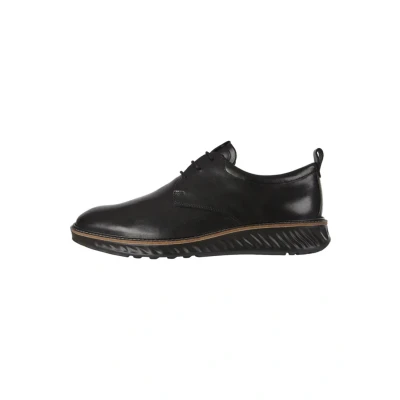 Afbeelding van ECCO ST1 Hybrid Sportieve veterschoenen, Heren, Maat: 41, Black Leer
